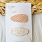 Leatherlook anti-slip haarspeldjes Ann