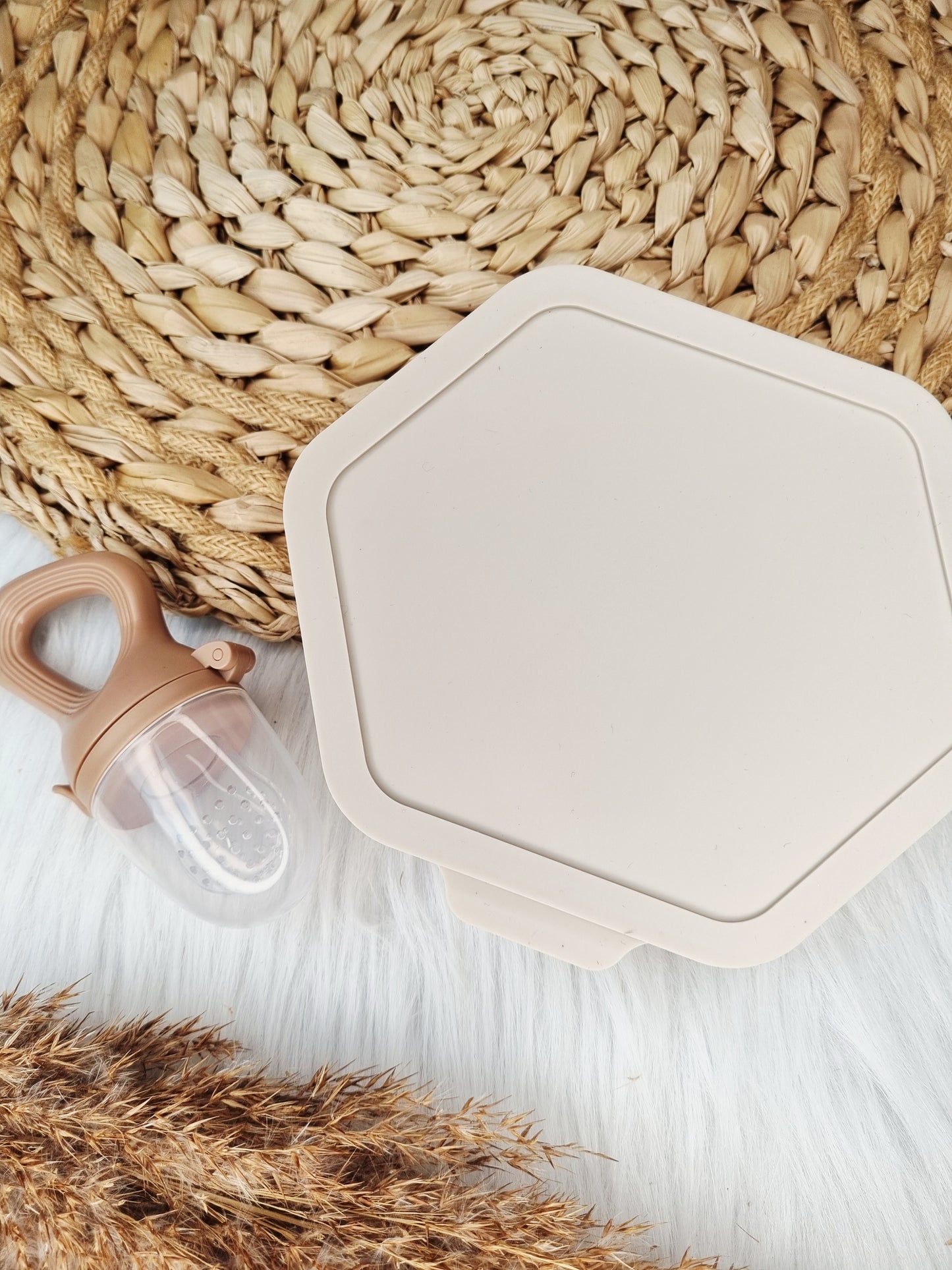 bruine fruitspeen+ beige ijsvorm