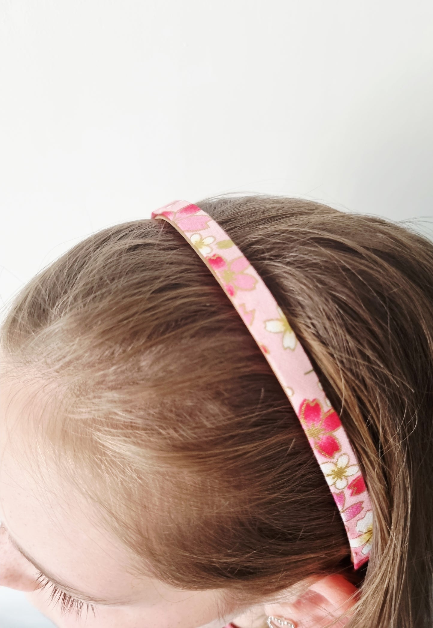 Diadeem cherry blossom roze