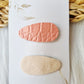 Leatherlook anti-slip haarspeldjes eef