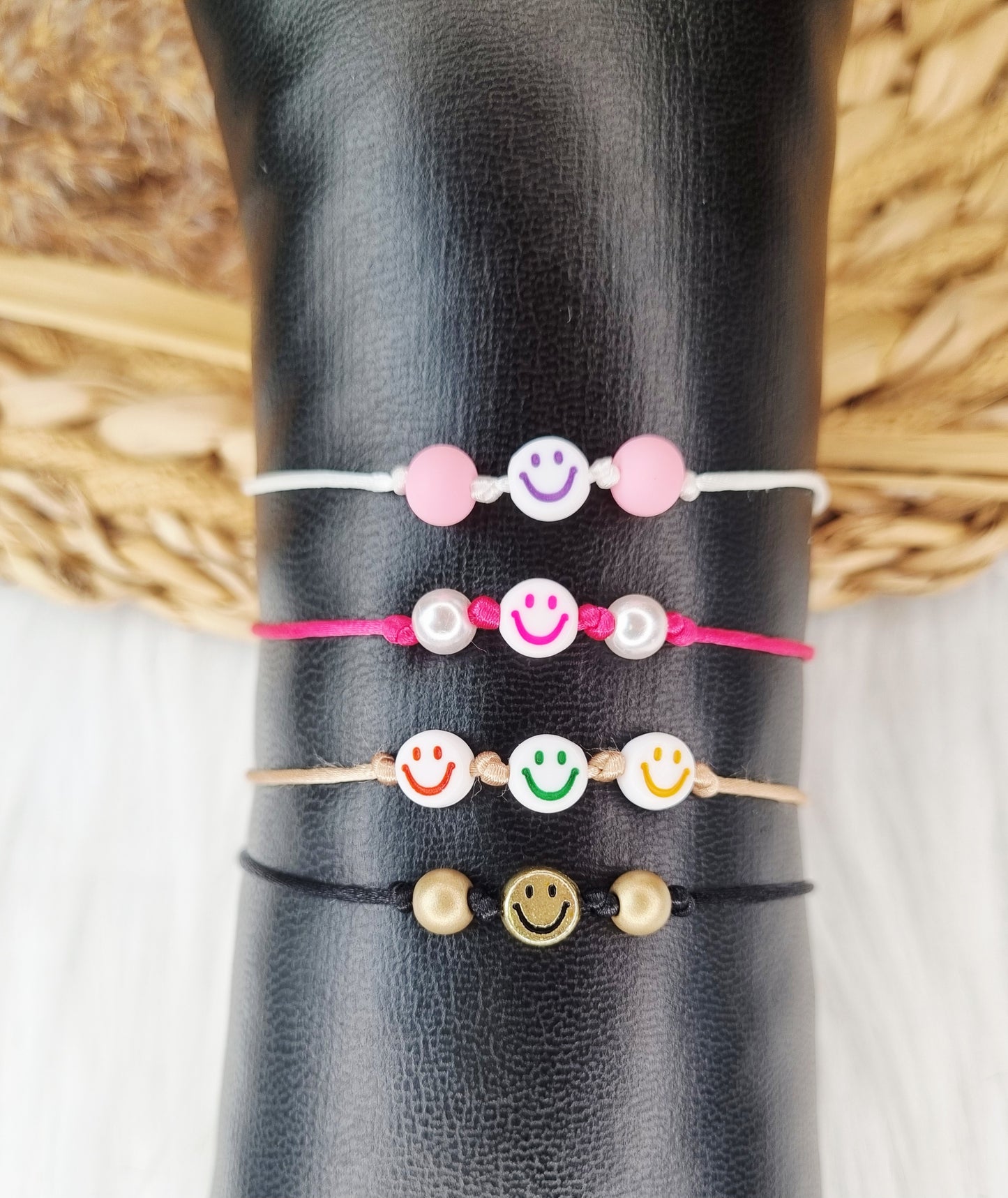 Armband Smiley color