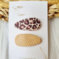 Leatherlook anti-slip haarspeldjes pip
