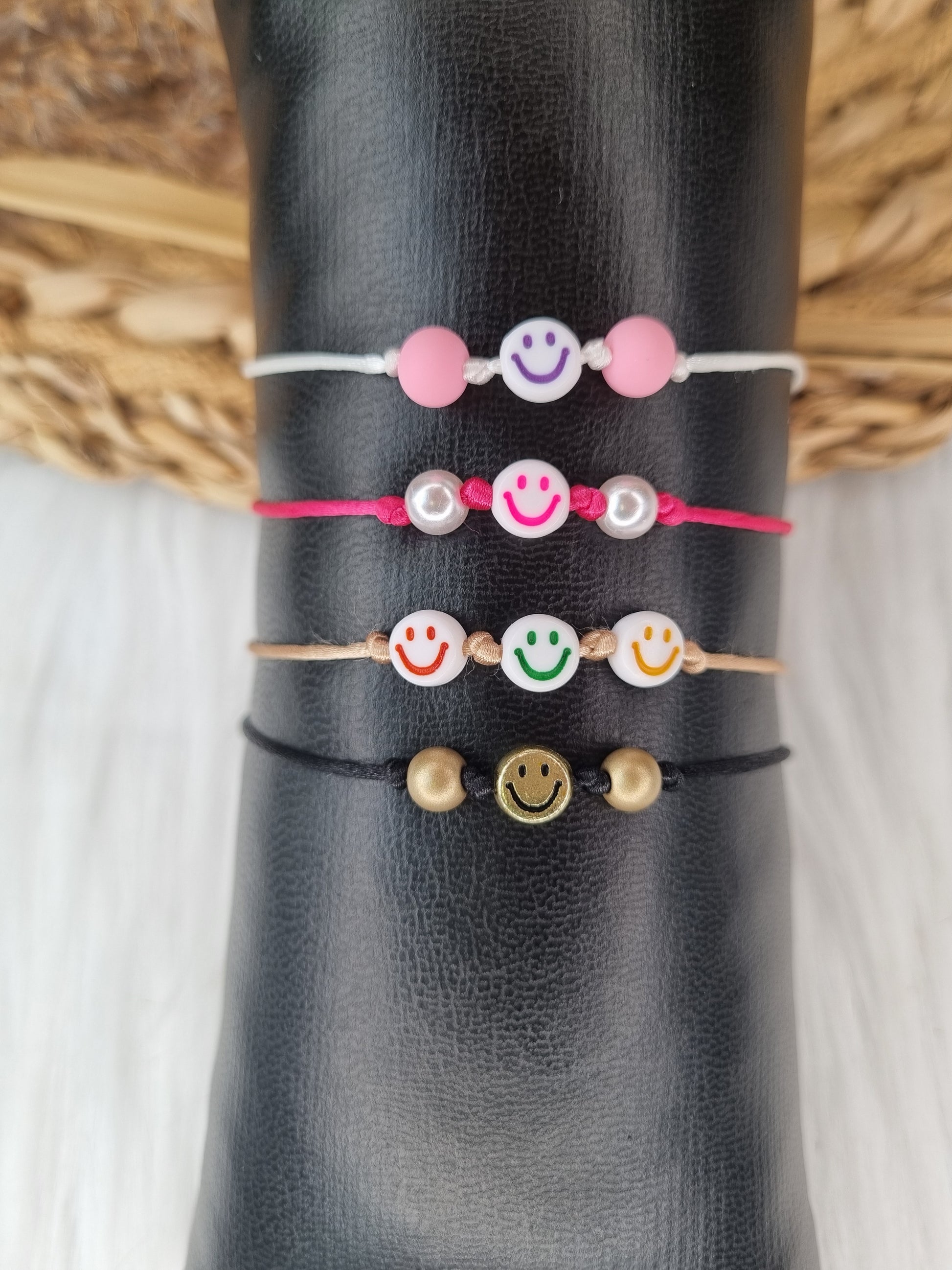 Armband Smiley color