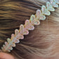 Diadeem hearts pastel