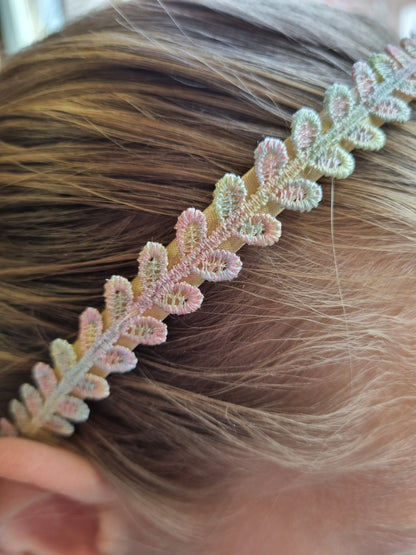 Diadeem hearts pastel