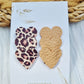 Leatherlook anti-slip haarspeldjes pip hart
