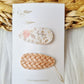 Leatherlook anti-slip haarspeldjes joy