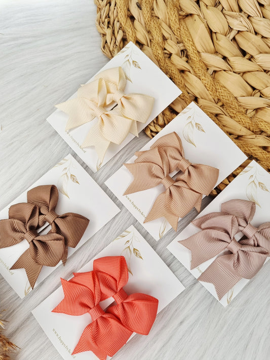 Haarspeldje Strik (lint) Esmee 2 stuks