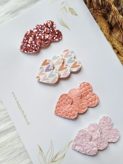 Leatherlook anti-slip haarspeldjes elin hart