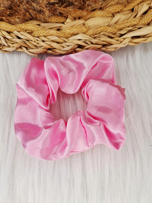 Satijnen Scrunchie Roze
