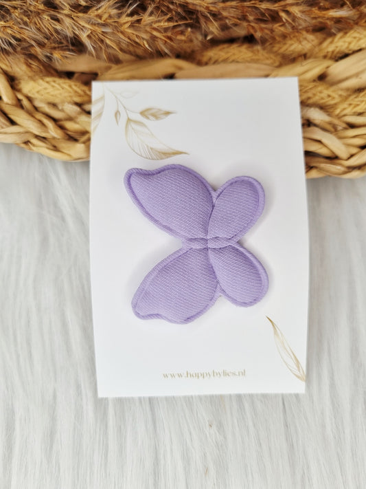 Anti-slip haarspeldje Vlinder lila
