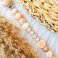Speenkoord met naam daisy peach 