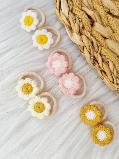 Mini haarelastiekjes Jasmin 2 stuks