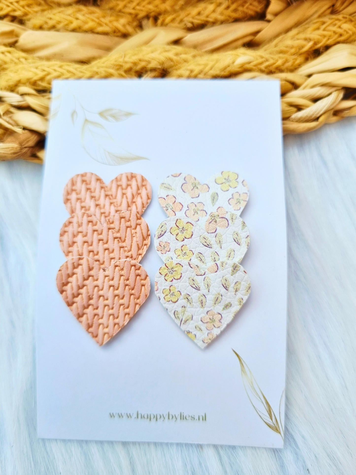 Leatherlook anti-slip haarspeldjes ann hart