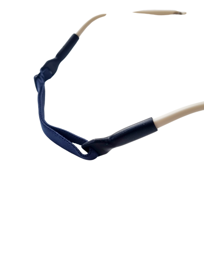 Kinderzonnebril bandjes donkerblauw