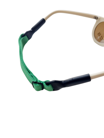 Kinderzonnebril bandjes groen